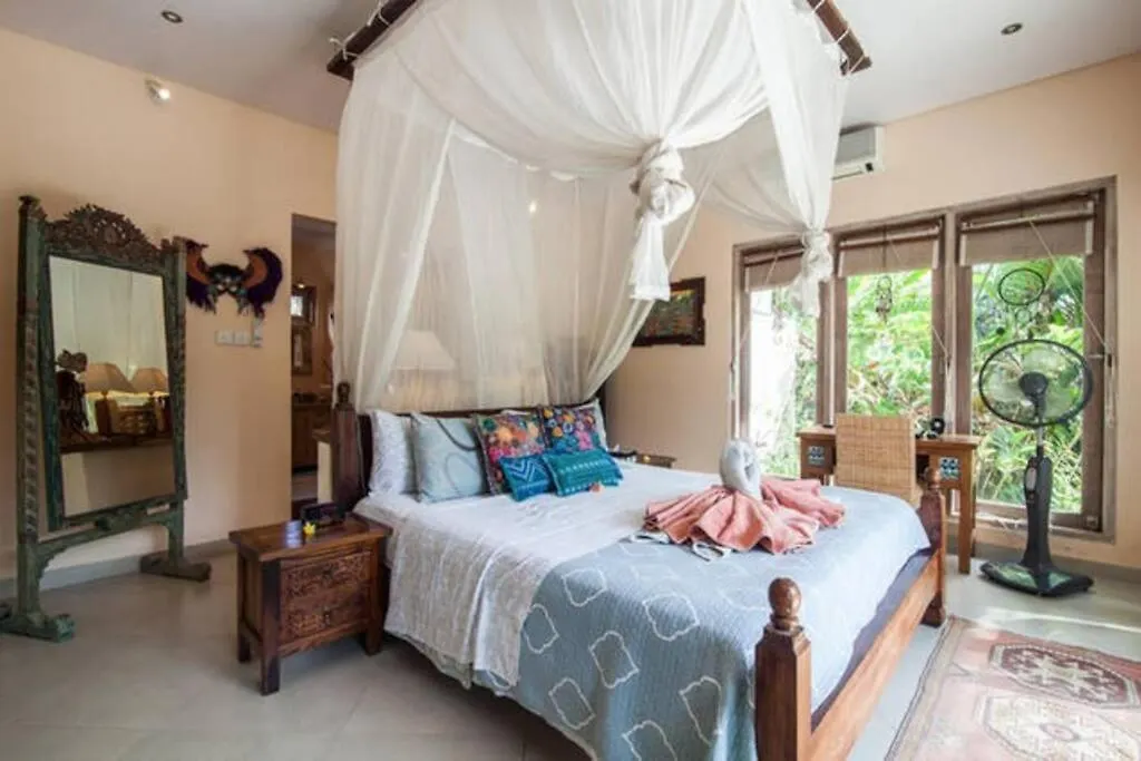 Artsy 2 Bed Villa/Ubud/Pool/Ac/Gardens/Penestanan Indonesia